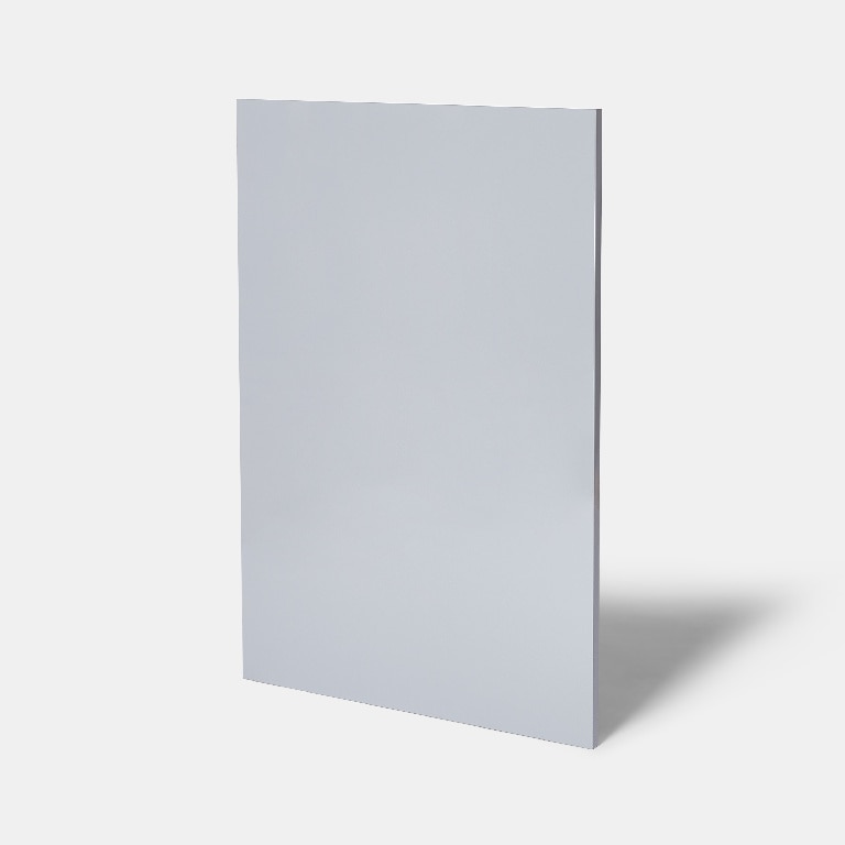 Panou baza, 87 x 59 x 2 cm, gri, lucios  GoodHome Alisma