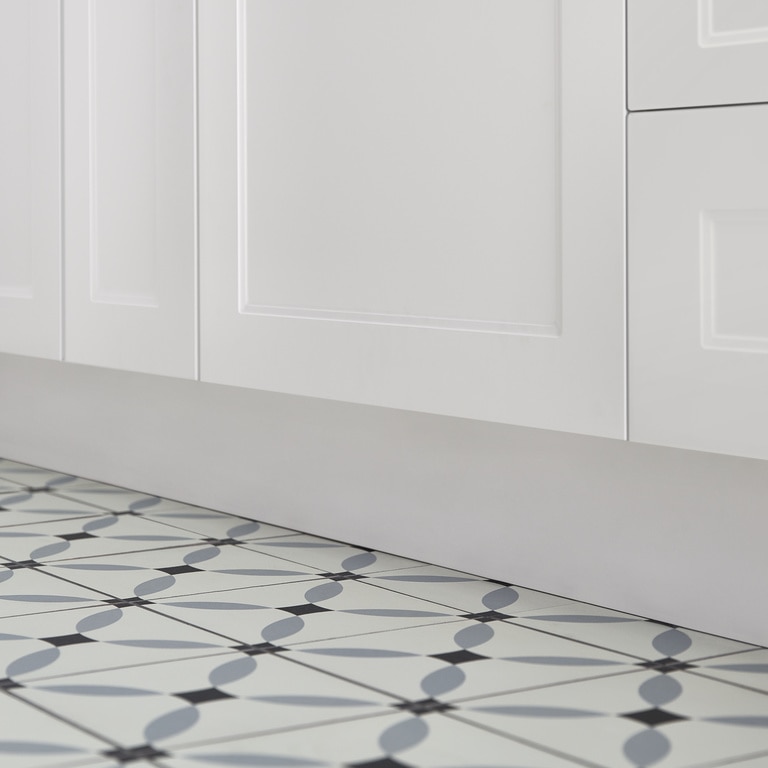 Plinta de bucatarie, gri, din PAL, 15cm x 240cm x 2cm   Alisma / GoodHome