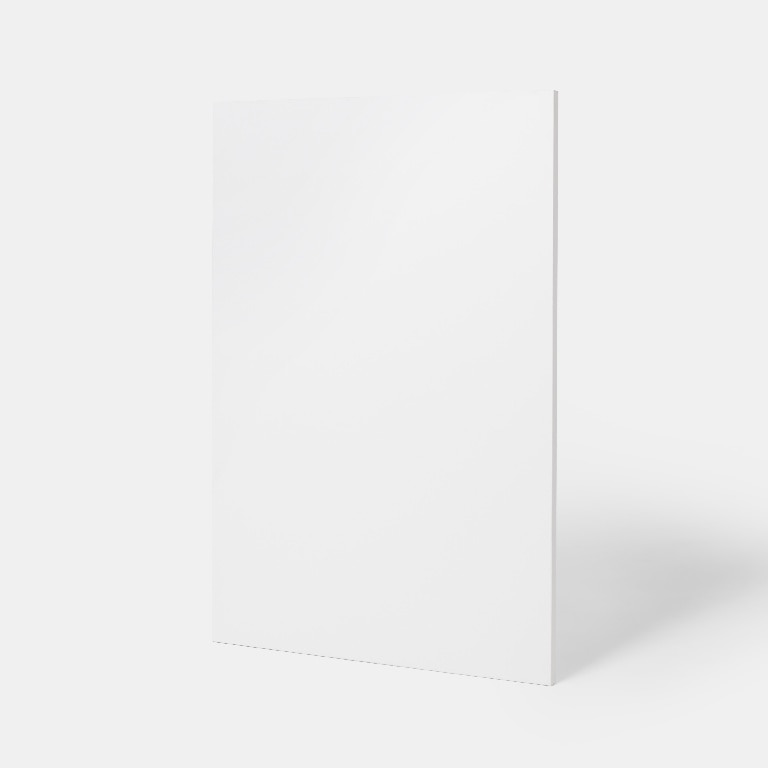 Panou, TERM SUPRT, 87 x 59 cm, alb, mat  GoodHome Artemisia