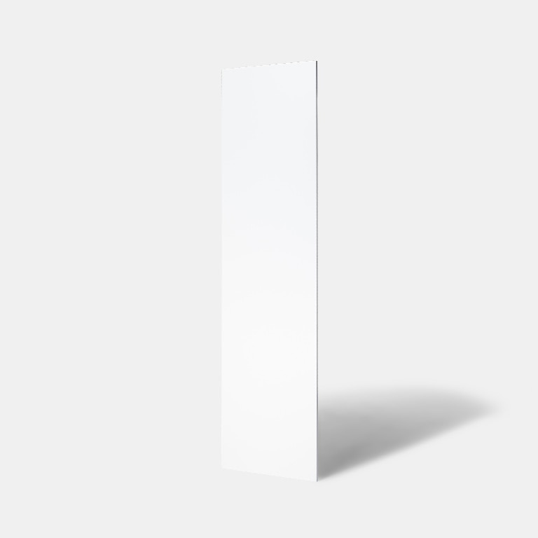 Panou, ELECTRTERM, 240 x 61 cm, alb, mat  GoodHome Artemisia