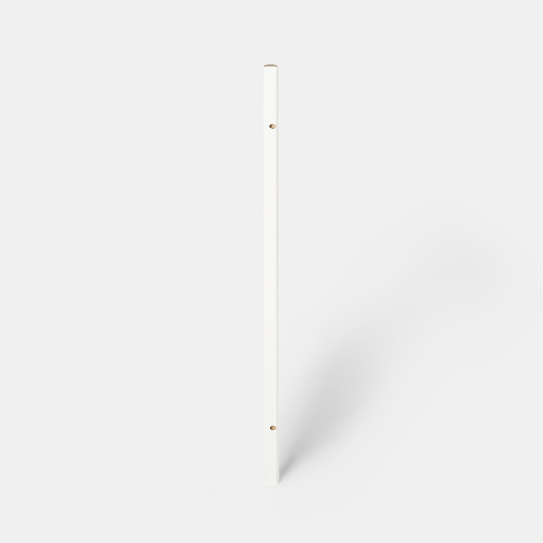 Colt standard in unghi, alb, mat  GoodHome Alpinia