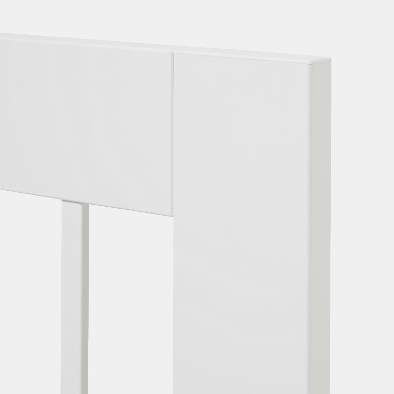 Front usa cu sticla, 30 cm, alb, mat  GoodHome Alpinia