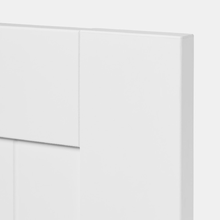 Front usa cu 2 sertare, 60 cm, alb, mat  GoodHome Alpinia