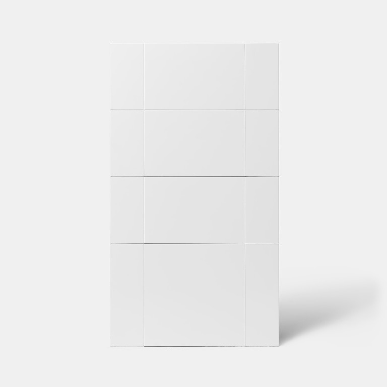 Front usa cu 4 sertare, 40 cm, alb, mat  GoodHome Alpinia