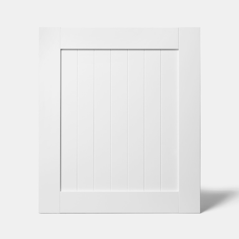 Front usa falsa, 60 x 68.7 cm, alb, mat • GoodHome Alpinia