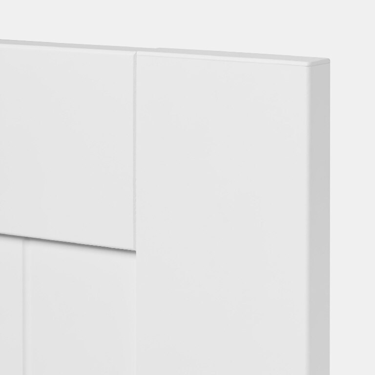 Front usa falsa, 60 x 54.3 cm, alb, mat • GoodHome Alpinia