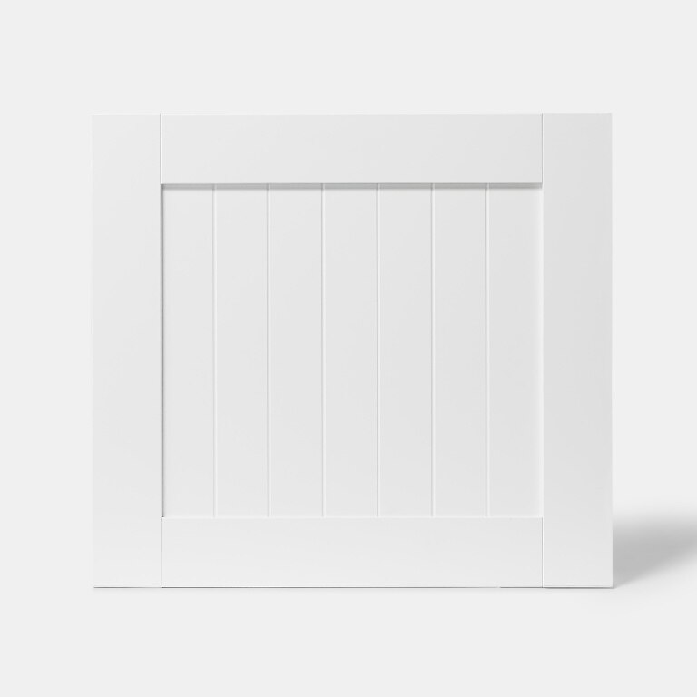 Front usa falsa, 60 x 54.3 cm, alb, mat • GoodHome Alpinia
