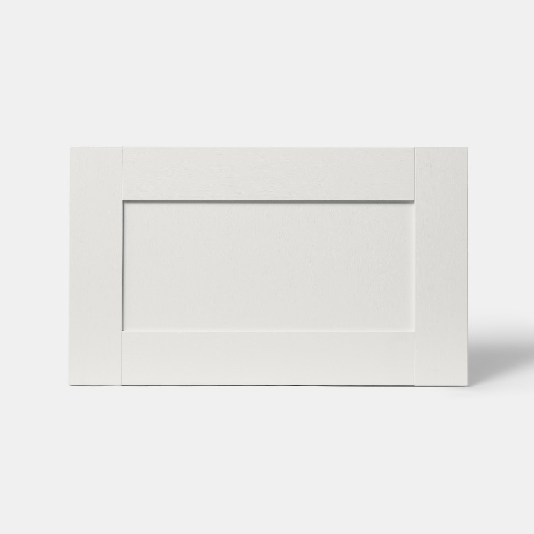 Front usa cu 2 sertare, 60 cm, crem, mat  GoodHome Alpinia