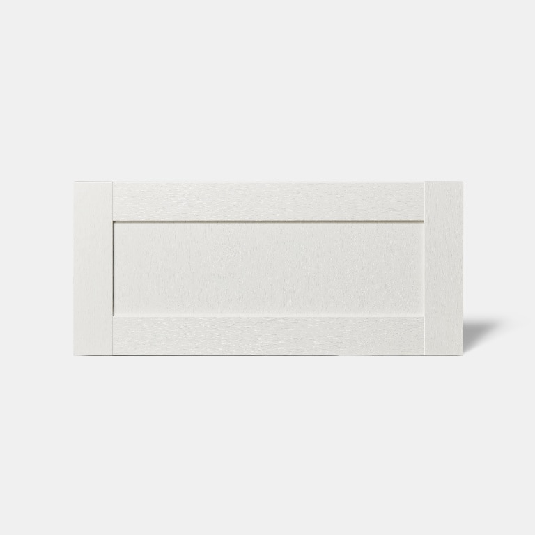 Front usa cu 2 sertare, 80 cm, crem, mat • GoodHome Alpinia