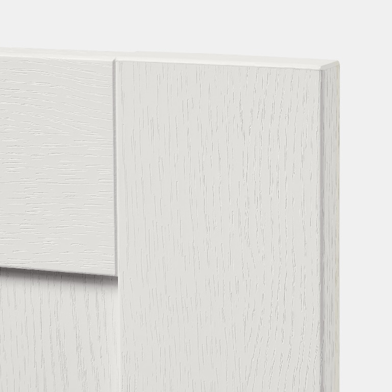 Front usa cu 3 sertare, 80 cm, crem, mat • GoodHome Alpinia