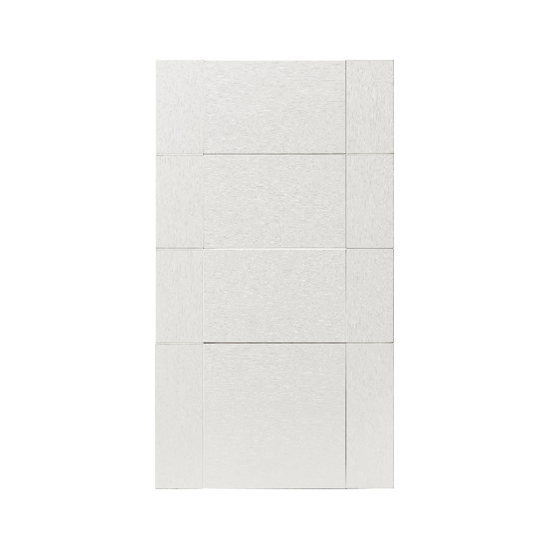 Front usa cu 4 sertare, 40 cm, crem, lucios • GoodHome Alpinia