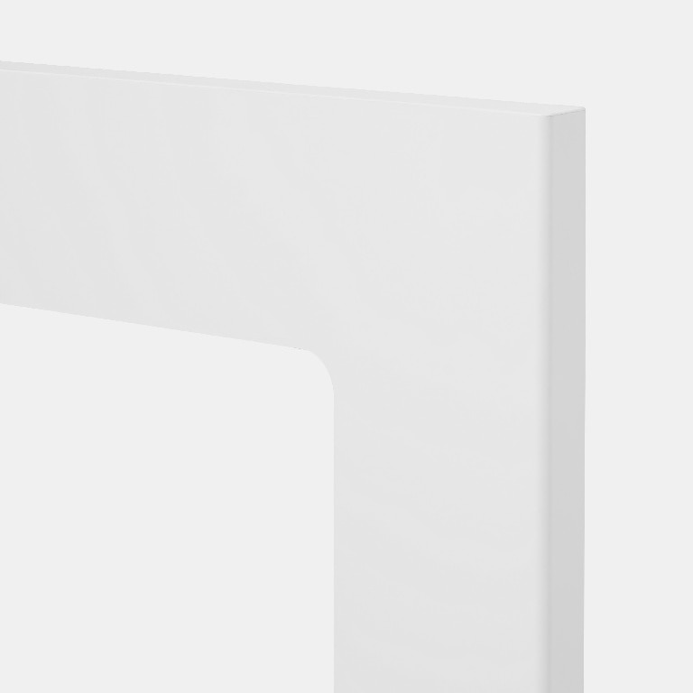 Front usa sticla, 50 cm, alb • GoodHome, Stevia