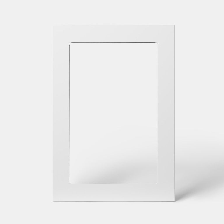 Front usa sticla, 50 cm, alb • GoodHome, Stevia