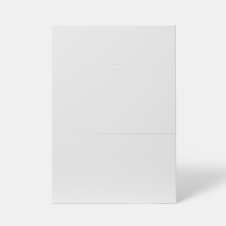 Front usa 3 sertare, alb, 50 cm • GoodHome, Stevia