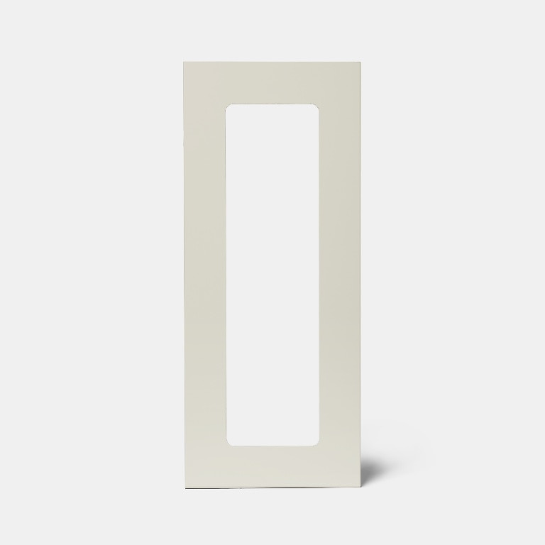 Front usa sticla, 30 cm, crem  GoodHome, Stevia