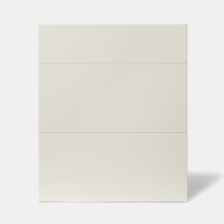 Front usa 3 sertare, crem, finisaj lucios, 60 cm • GoodHome, Stevia