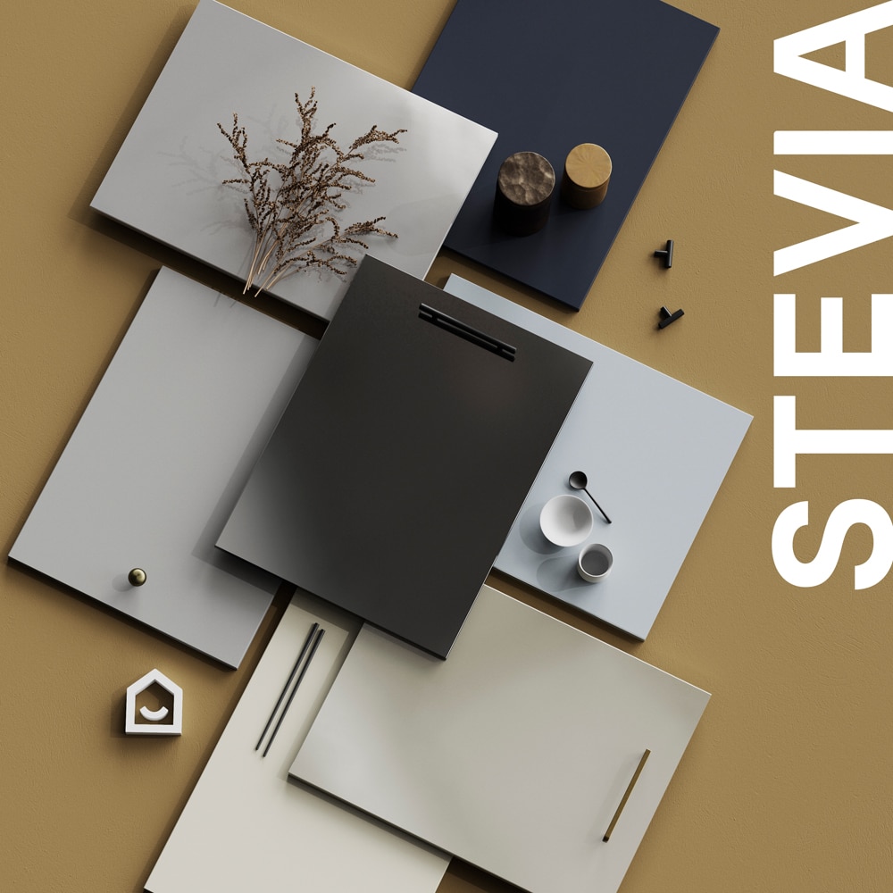 Front usa GOODHOME Stevia, MDF, 50 x 71.5 x 18 cm, crem