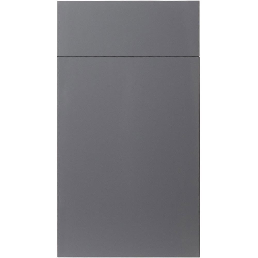Front usa si sertar GOODHOME Stevia, MDF, 30 x 71.5 x 1.8 cm, Gri