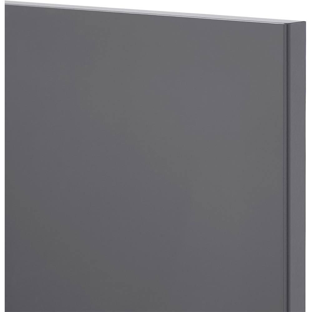 Front usa si sertar GOODHOME Stevia, MDF, 30 x 71.5 x 1.8 cm, Gri