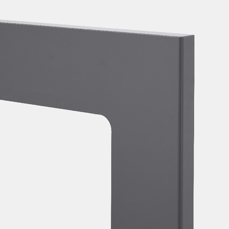 Front usa sticla, 30 cm, negru  GoodHome, Stevia