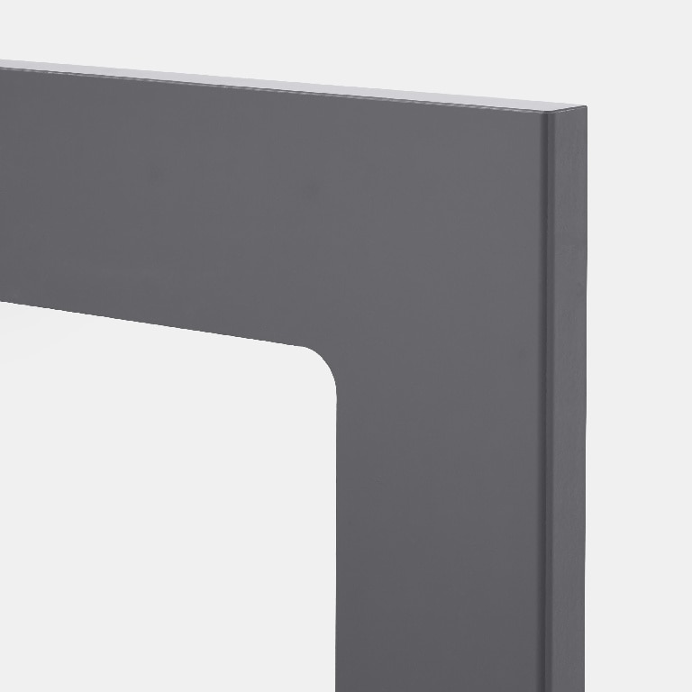 Front usa sticla, 50 cm, negru • GoodHome Stevia