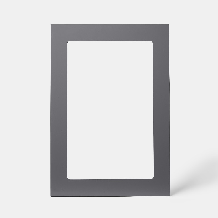 Front usa sticla, 50 cm, negru • GoodHome Stevia