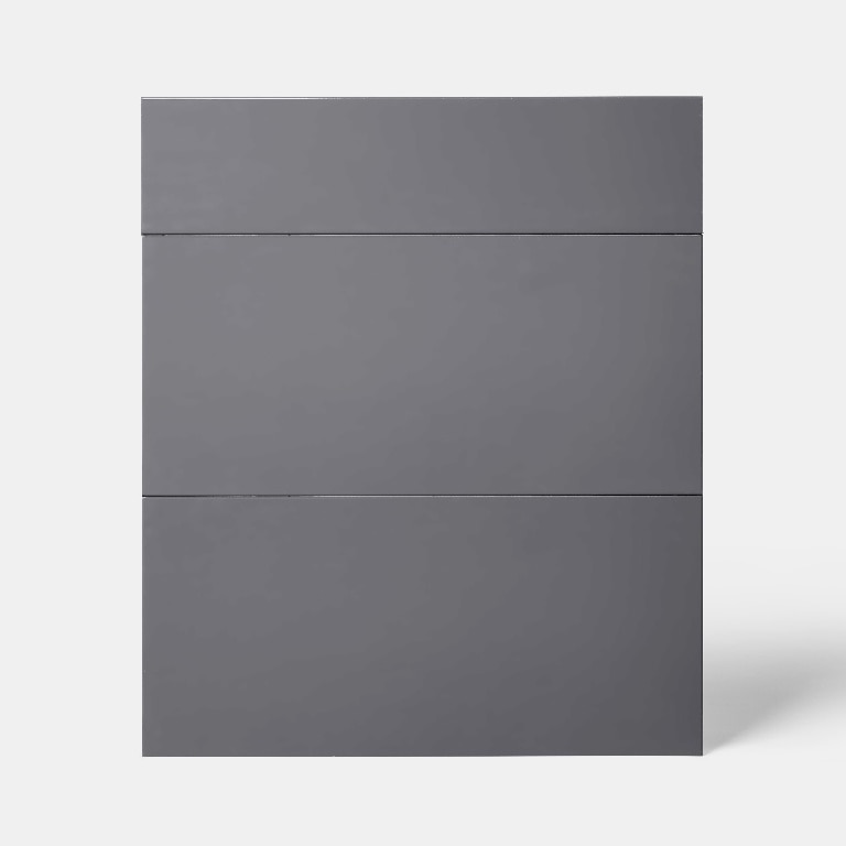 Front usa 3 sertare, negru, 60 cm  GoodHome, Stevia