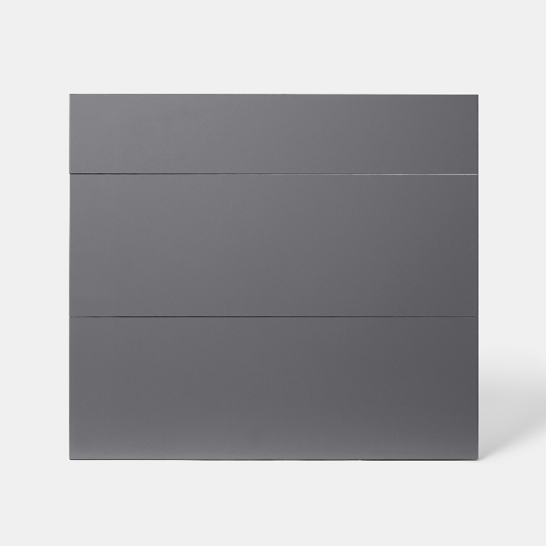 Front usa 3 sertare, negru, 80 cm • GoodHome, Stevia