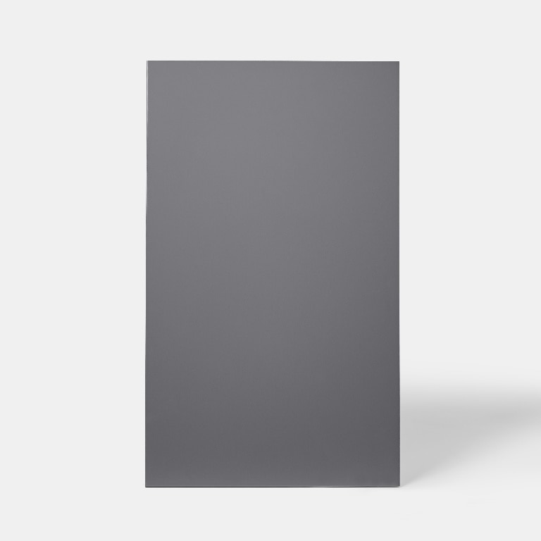 Front usa, 50:50 cm, negru • Stevia