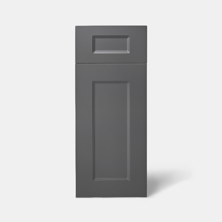 Front usa GOODHOME Artemisia, 29.7 x 71.5 cm, gri mat