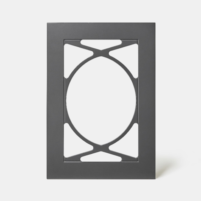 Front usa GOODHOME Artemisia, 49.7 x 71.5 cm, gri mat