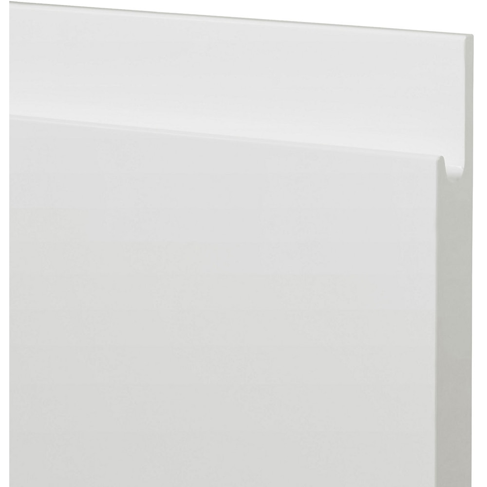 Front usa GOODHOME Garcinia, 29.7 x 71.5 cm, alb lucios