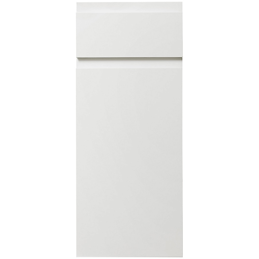 Front usa sertar GOODHOME Garcinia, 29.7 x 71.5 cm, alb lucios