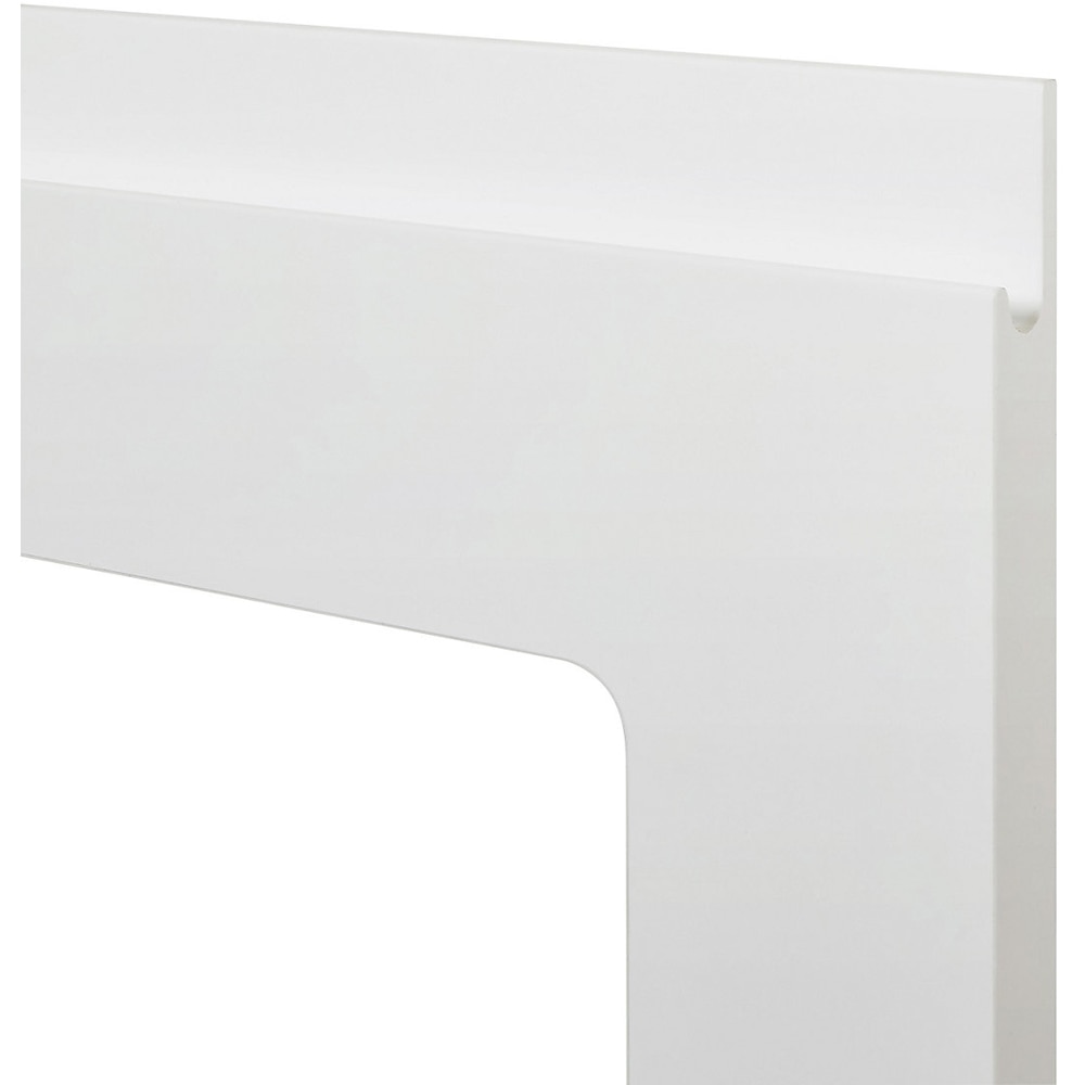 Front usa GOODHOME Garcinia, 29.7 x 89.5 cm, alb lucios