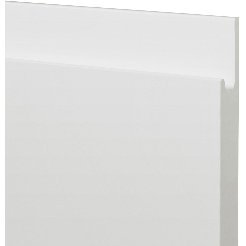 Front usa GOODHOME Garcinia, 29.7 x 128.7 cm, alb lucios