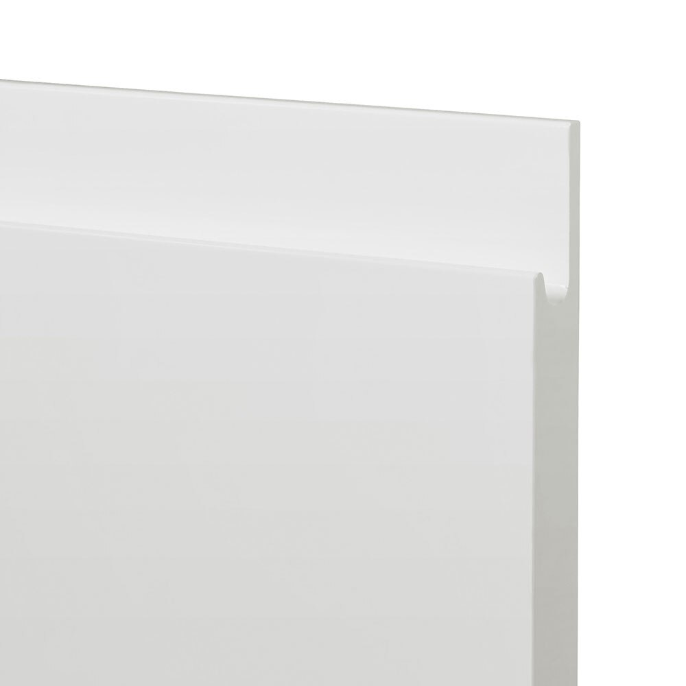 Front usa GOODHOME Garcinia, MDF, 59.7 x 128.7 x 1.8 cm, alb