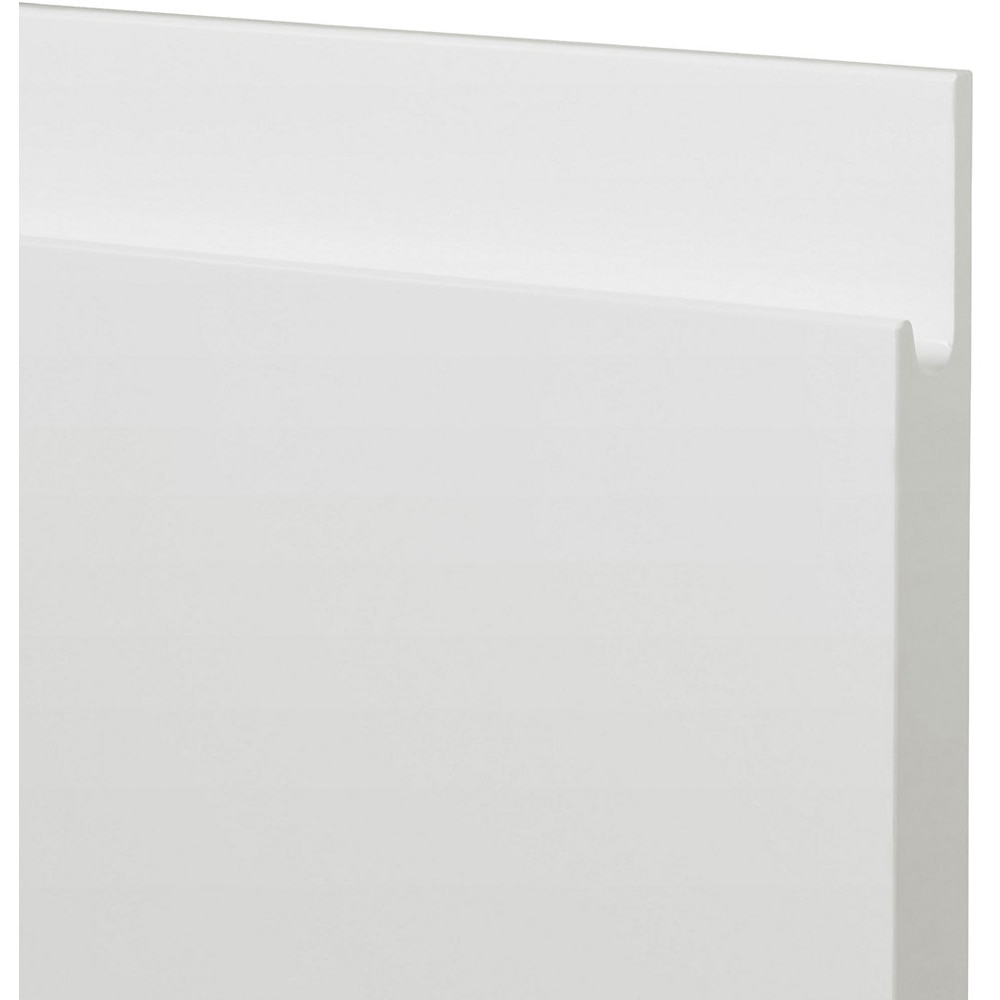 Front usa sertar GOODHOME Garcinia, 59.7 x 62.6 cm, alb lucios