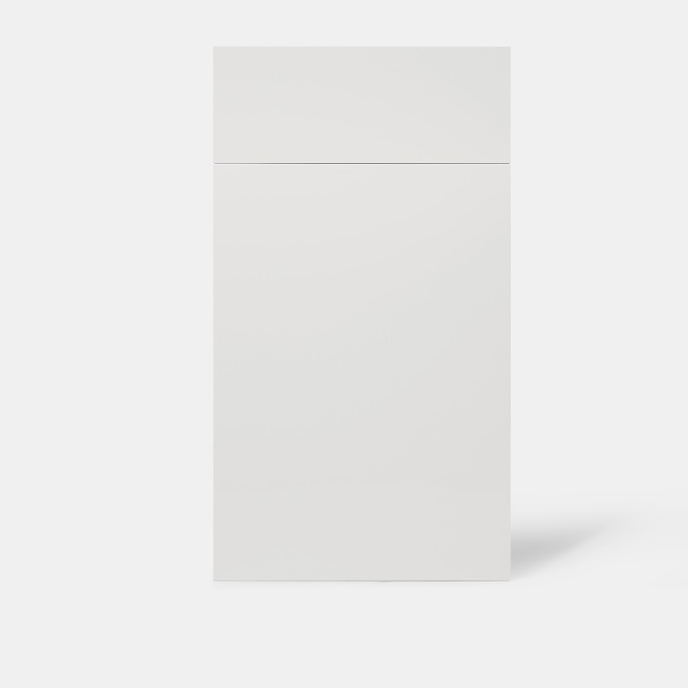 Front usa cu sertare, 40 cm, alb, lucios • GoodHome Alisma