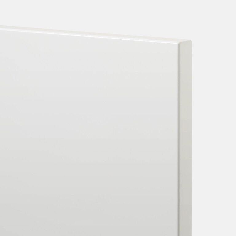 Front usa cu 4 sertare, 40 cm, alb, lucios • GoodHome Alisma