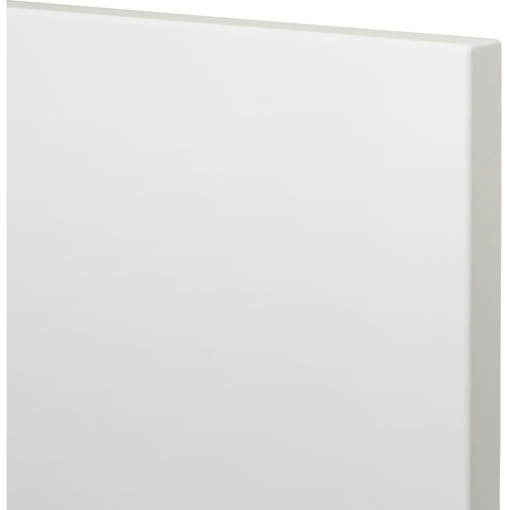 Front usa GOODHOME Alisma, MDF, 60 x 100 x 1.8 cm, alb lucios