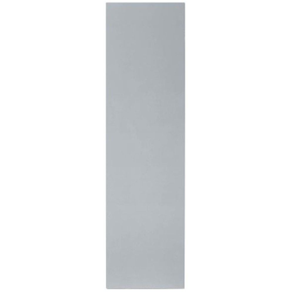 Front usa GOODHOME Alisma, MDF, 25 x 90 cm, gri deschis lucios