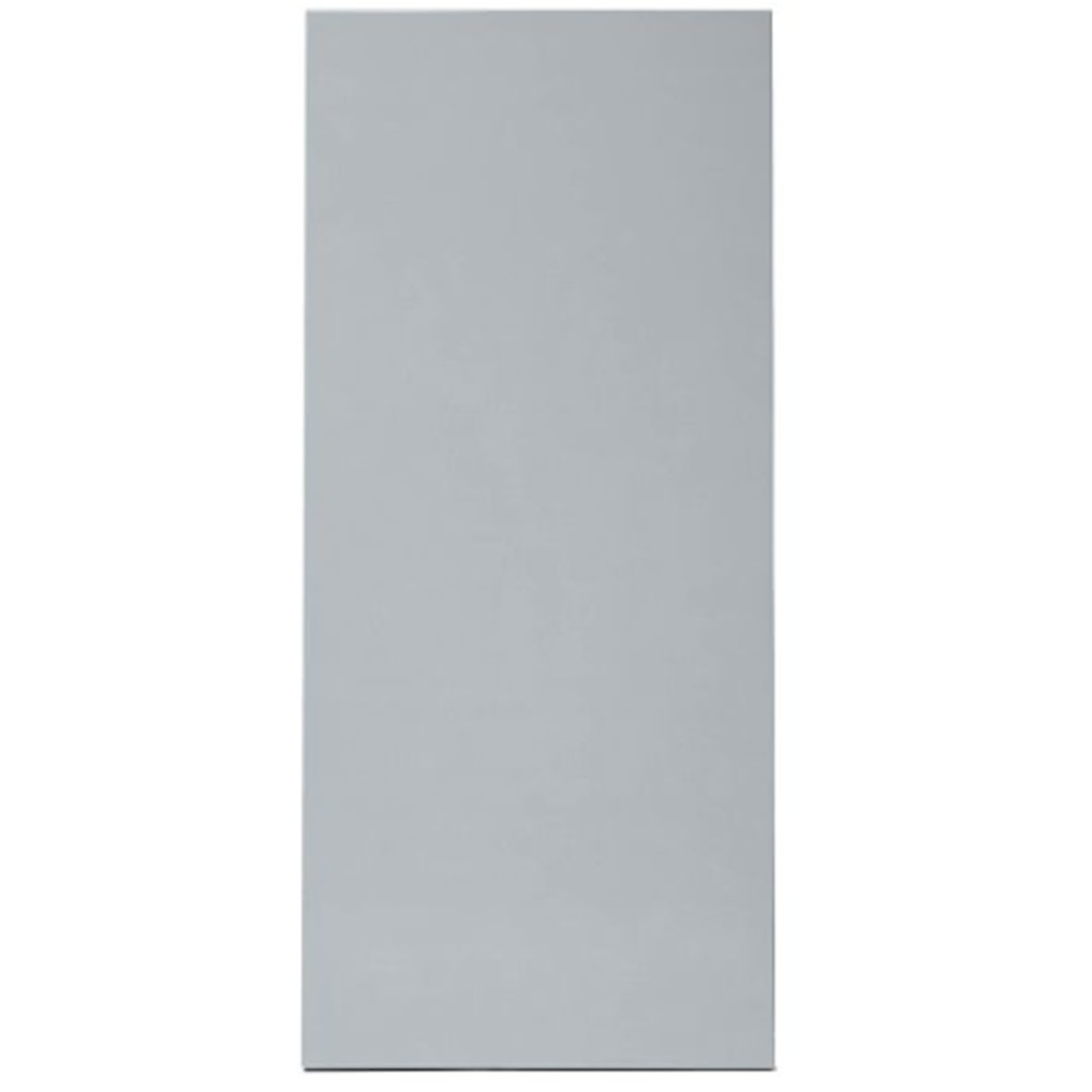 Front usa GOODHOME Alisma, MDF, 40 x 90 cm, gri deschis lucios