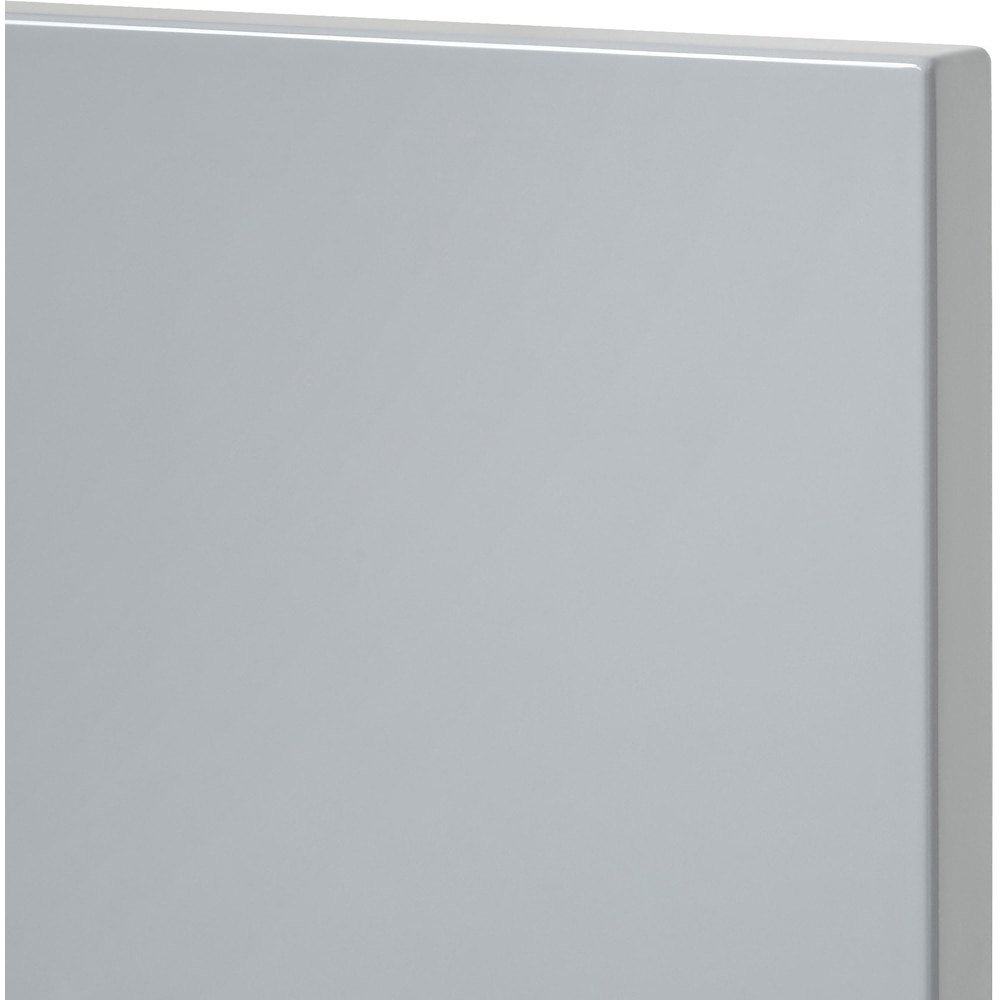 Front usa GOODHOME Alisma, MDF, 60 x 90 x 1.8 cm, gri deschis
