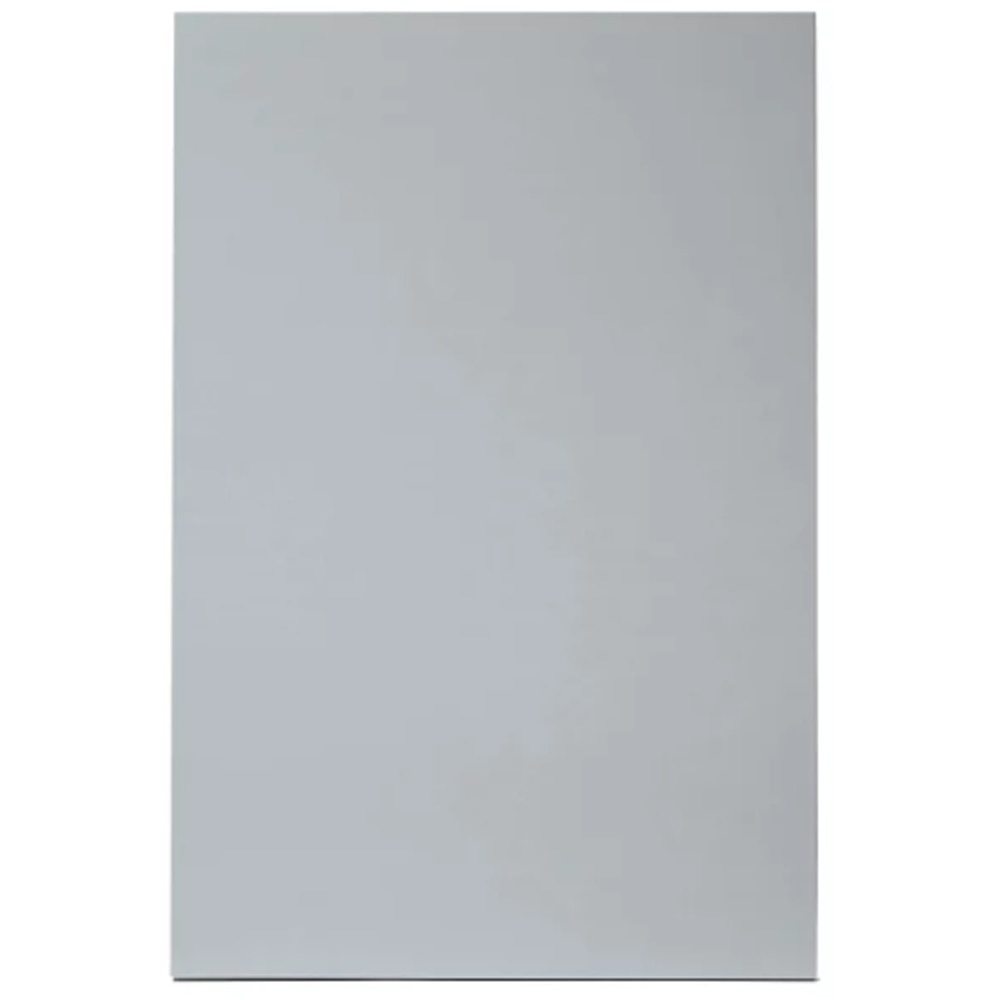 Front usa GOODHOME Alisma, MDF, 60 x 90 cm, gri deschis lucios