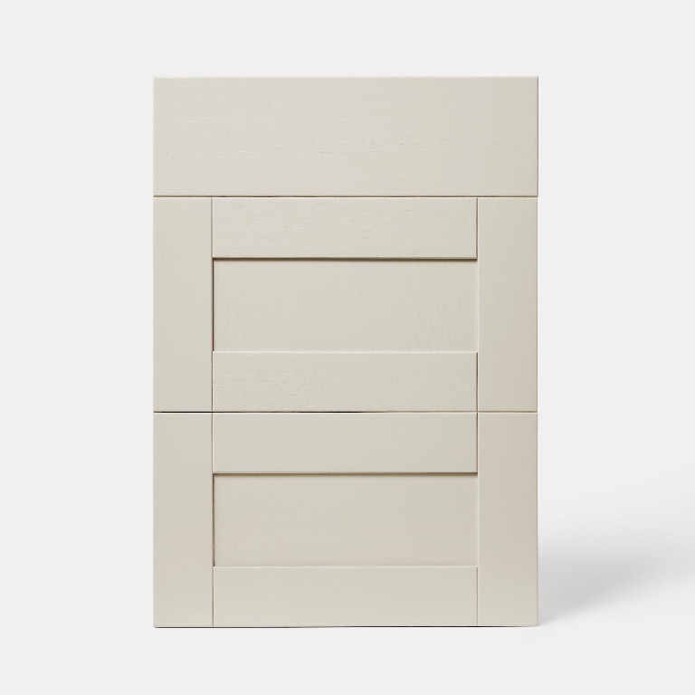 Fronturi usa 3 sertare, gri, 50 cm • Verbena