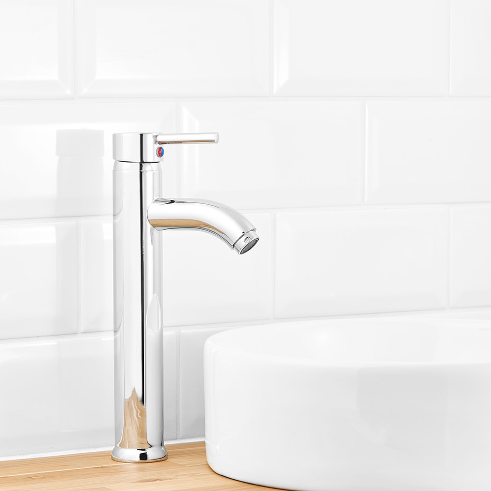 Baterie lavoar, argintiu, monocomanda, contemporan • Cooke & Lewis Ayas