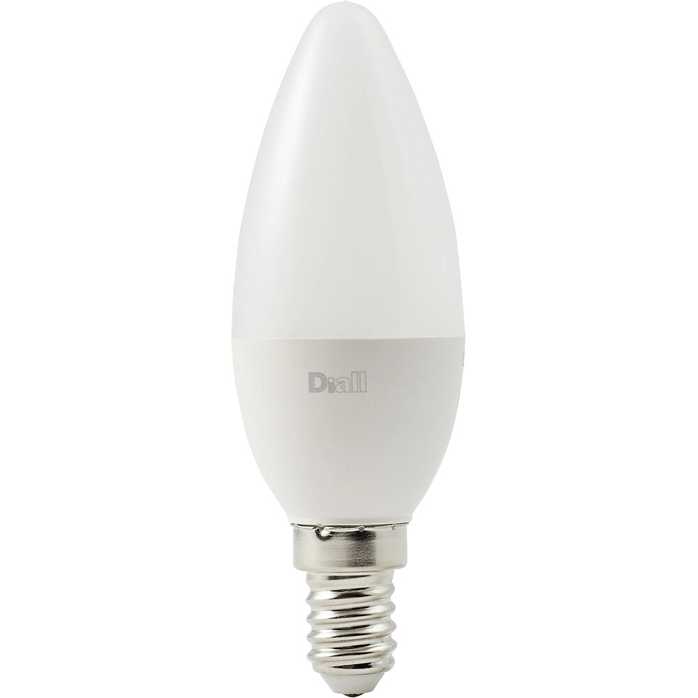 Set 3 becuri LED DIALL, E14, 5W, 470lm, 2700K, lumina calda