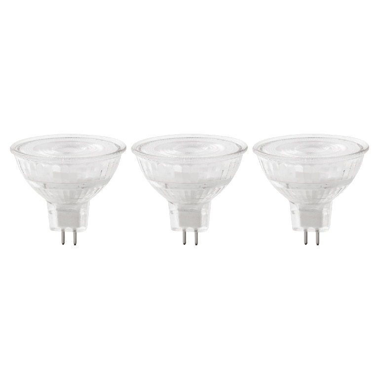 Set 3 becuri LED DIALL, GU10, 8W, 4000K