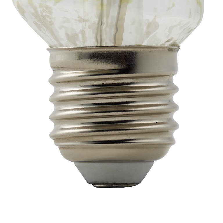 Bec LED, E27, 40W, 1800K, sticla, forma sfera, model pestrit • Diall