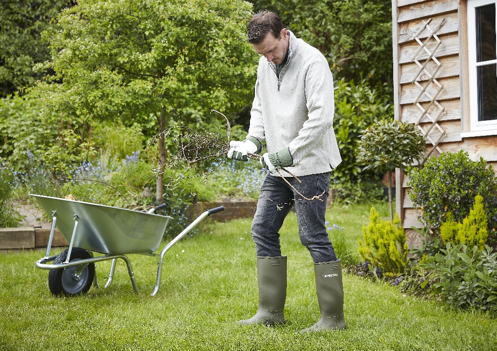 Manusa Verve Rigger de gradinarit, din piele, marime XL, verde 